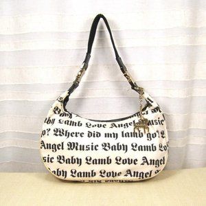 Extremely Rare Vintage L.A.M.B. LeSportsac Large White Hella Hobo - Gwen Stefani